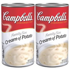 Campbell's 金寶 奶油馬鈴薯濃湯罐頭, 2罐, 650g