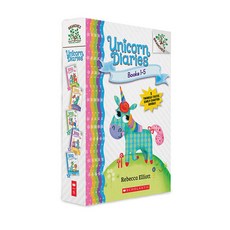 (英文圖書) Unicorn Diaries Books 1-5: A Branches Box Set Boxed Set, Scholastic Inc., 英文, 盒裝套書
