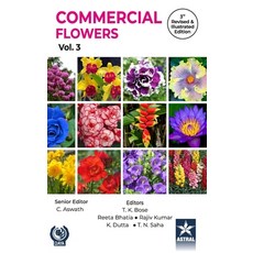 (英文圖書) Commercial Flowers Vol 3 3rd Revised and Illustrated edn 精裝版, Daya Pub. House, 英文