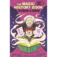 (英文圖書)The Magic History Book and the Grade-A Genius: Starring Einstein! 精裝版, Stone Arch Books, 英文