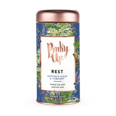 Pinky up 瓶裝REST纈草根草本茶散葉, 1個, 156克