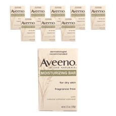 Aveeno 艾惟諾 乾性皮膚用燕麥保濕棒, 100g, 9個