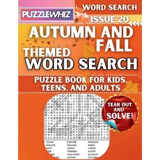 (英文圖書) Autumn and Fall - Themed Word Search - Fun & Educational Puzzles for Kids Teen... 平裝版, Puzzlewhiz, 英文