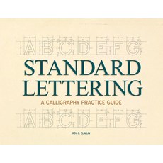 (英文圖書) Standard Lettering - A Calligraphy Practice Guide: With an Introductory Chapter on Early Typo... 平裝版, Old Hand Books, 英文