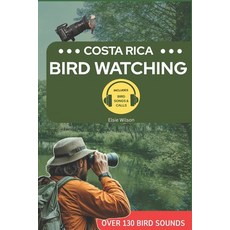 (英文圖書) Birds of Costa Rica: Audio and Field Guide to Bird Species 平裝版, Independently Published, 英文