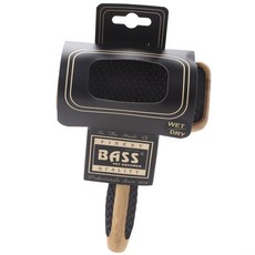 BASS 竹柄寵物毛梳 A-20, 1個