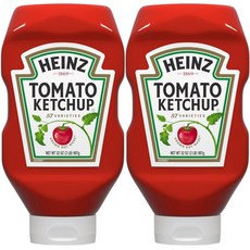Heinz 亨氏 番茄醬無麩質, 907克, 2個
