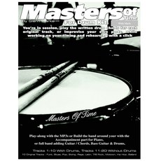 Masters of Time: For Drum Kit: 10 Original Tracks: Funk Blues Pop Swing Rega Latin 7/8 Rock M... 平裝版, Createspace Independent Pub..., 英文