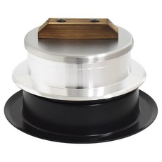 UMIC 瓦斯爐專用2~3人份炊飯釜, 1個, 銀色+黑色, 206mm