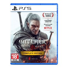 【現貨】PS5《巫師 3：狂獵》 中文版, 外文封面 遊戲中文
