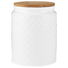 TWINE Pantree Skall紋理陶瓷中型罐, 1個