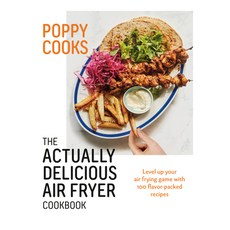 (英文圖書) Poppy Cooks: The Actually Delicious Air Fryer Cookbook 精裝版, Appetite by Random House, 英文