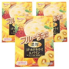 House 好侍 芙酪吉水果奶酪調理包 奇異果鳳梨口味, 3個, 1件, 150g