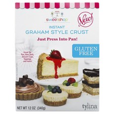 tylina FOODS Sweet Shop Instant Graham Style Crust 無麩質, 1個, 340克