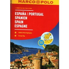 (英文圖書) Spain & Portugal Marco Polo Road Atlas Spiral, Marco Polo Travel Publishin..., 英文, 螺旋裝