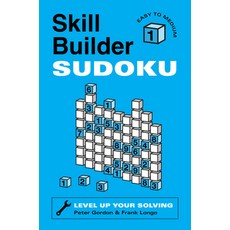 (外文書) Skill Builder Sudoku: Easy to Medium Paperback, Puzzlewright, English