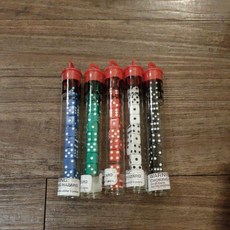 KOPLOW D6套骰10入 - 桌遊配件，多色骰子組，遊戲骰子, 黑色