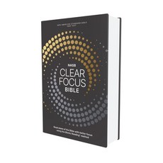 (英文圖書) Nasb Clear Focus Bible Hardcover Charcoal/Gold: Read More of the Bible with... 精裝版, Zondervan, 英文