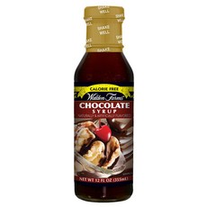 Walden Farms 巧克力糖漿 無糖 無脂肪 無麩質, 1個, 355ml