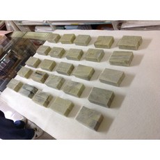 耕硯齋篆刻印章石，青田石練習石方章，多尺寸可選(2分/3分/4分/5分/6分/7分)，長度7公分, 8分印石  2.4*2.4*7CM10顆, 1個