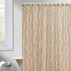 DUCK RIVER TEXTILE 阿卡迪亞 浴簾 灰褐色 178 x 183cm, 1個