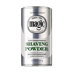 magic 蘆薈&維生素E護理刮鬍粉, 1個, 127克