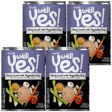 Well Yes 蔬菜扁豆烤大蒜湯罐頭, 4罐, 463g