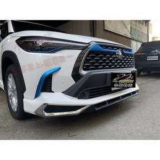 小鳥的店 豐田 2020 Corolla Cross GP空力套件 前下巴 後下巴 側裙 PP材質 白色 配件改裝, 詳見包裝