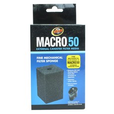 ZOO MED Macro 50 細孔機械式過濾海綿 過濾用品, 1個