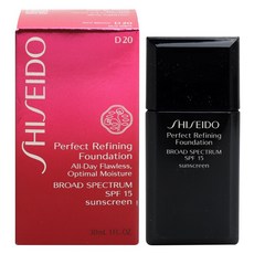 SHISEIDO 資生堂 粉底液SPF15 30ml, 1瓶, D20 Rich Brown