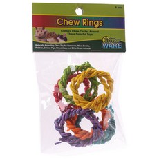 Critter Ware Criterwear 小動物咀嚼環, 混色, 6件