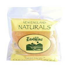 Earthline 深層潔面海綿, 1個, 單色 (#211)