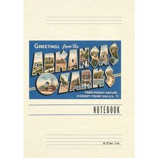 (英文圖書) Vintage Lined Notebook Greetings from the Arkansas Ozarks 平裝版, Found Image Press, 英文