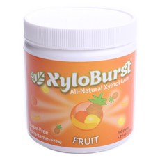 Focus NUTRITION 肉桂味木糖醇口香糖 100入, 150g, 1罐, Fruit