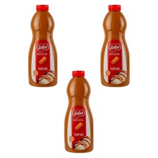 Lotus 蓮花脆餅風味糖漿, 3個, 1kg