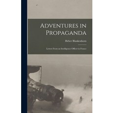 (英文圖書) Adventures in Propaganda: Letters From an Intelligence Officer in France 精裝版, Legare Street Press, 英文