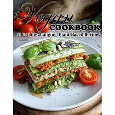 (英文圖書) Vegan Cookbook: 100+ Life-Changing Plant-Based Recipes 平裝版, Independently Published, 英文