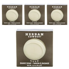 HERBAN COWBOY 刮鬍皂, 4個, 82g