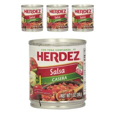 HERDEZ Salsa Cassera 罐裝熱, 4個, 198克