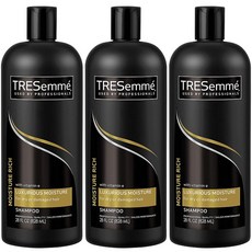 TRESemme 保濕維他命E洗髮乳, 3瓶, 828ml