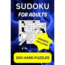 (英文圖書) Sudoku for Adults: Hard 平裝版, Independently Published, 英文