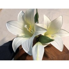 仿真百合花 塑膠花束 裝飾花藝, 詳見包裝, 詳見包裝