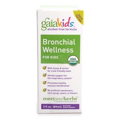 gaia HERBS 護理保健品, GaiaKids Bronchial Wellness, 1罐