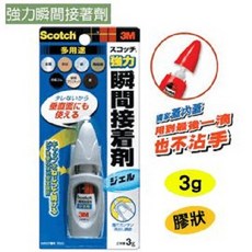 3M 7005T (膠狀) 多用途強力瞬間接著劑, 詳見包裝