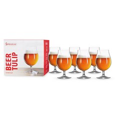 SPIEGELAU 啤酒經典鬱金香玻璃啤酒杯, 6件