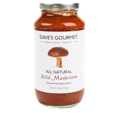DAVE'S GOURMET 野生蘑菇義大利麵醬汁, 1個, 723克
