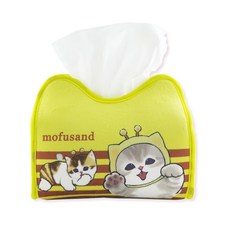 【Miravivi】貓福珊迪面紙盒套 可愛卡通造型 居家裝飾面紙套, 蜜蜂