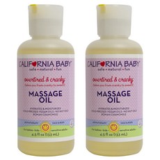 CALIFORNIA BABY 加州寶寶 孩童滋養潤膚按摩油, 2瓶