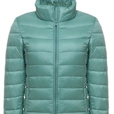 女輕薄羽絨外套(6色）- 輕盈保暖，多色可選，時尚百搭