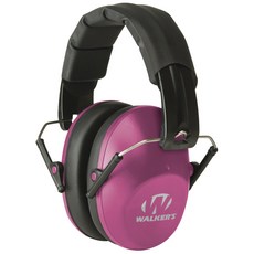 WALKER'S 隔音耳罩 MUFF-31DB, 1個, 黑色+粉色